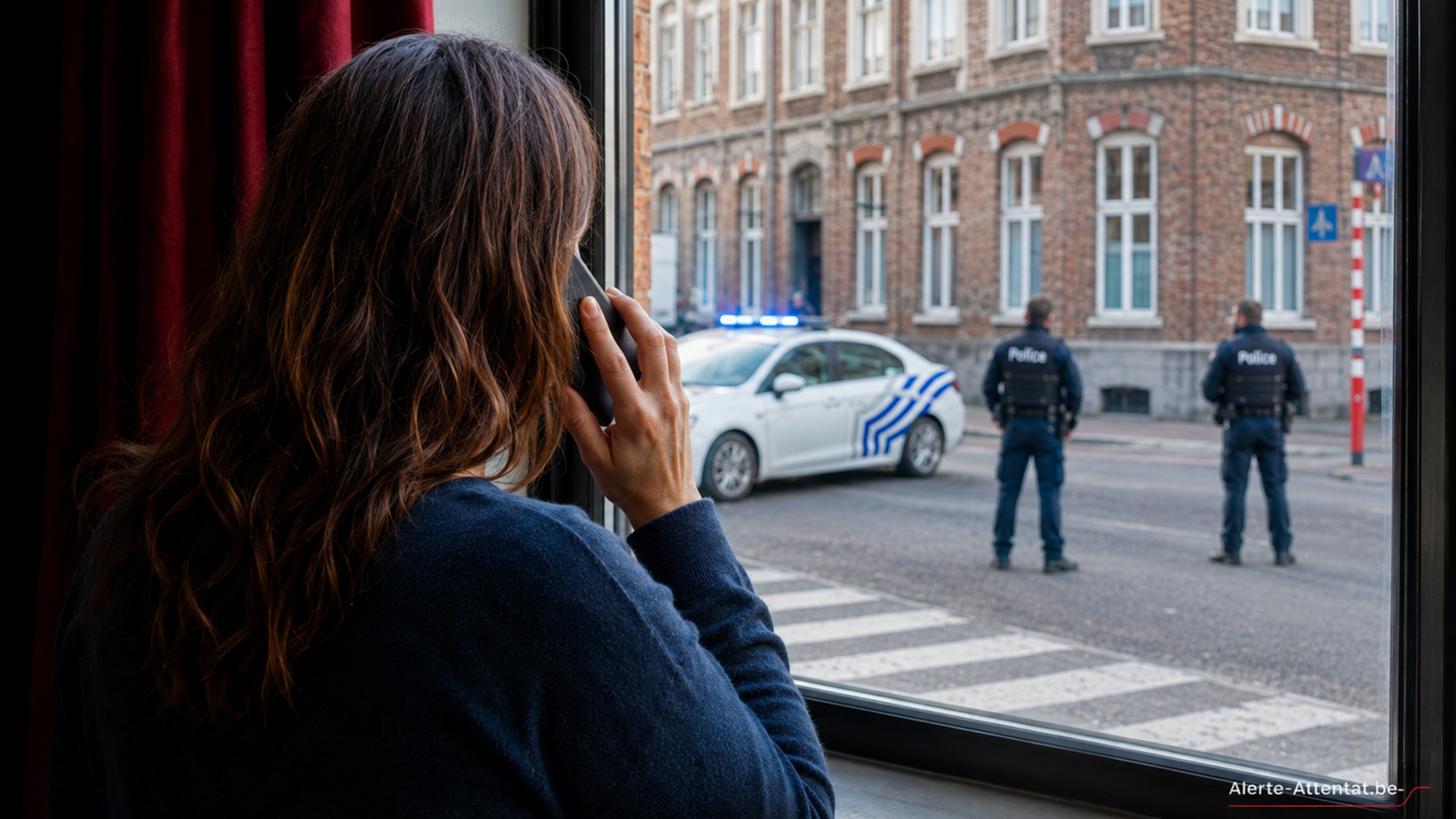 Appeler la police en cas d’attentat