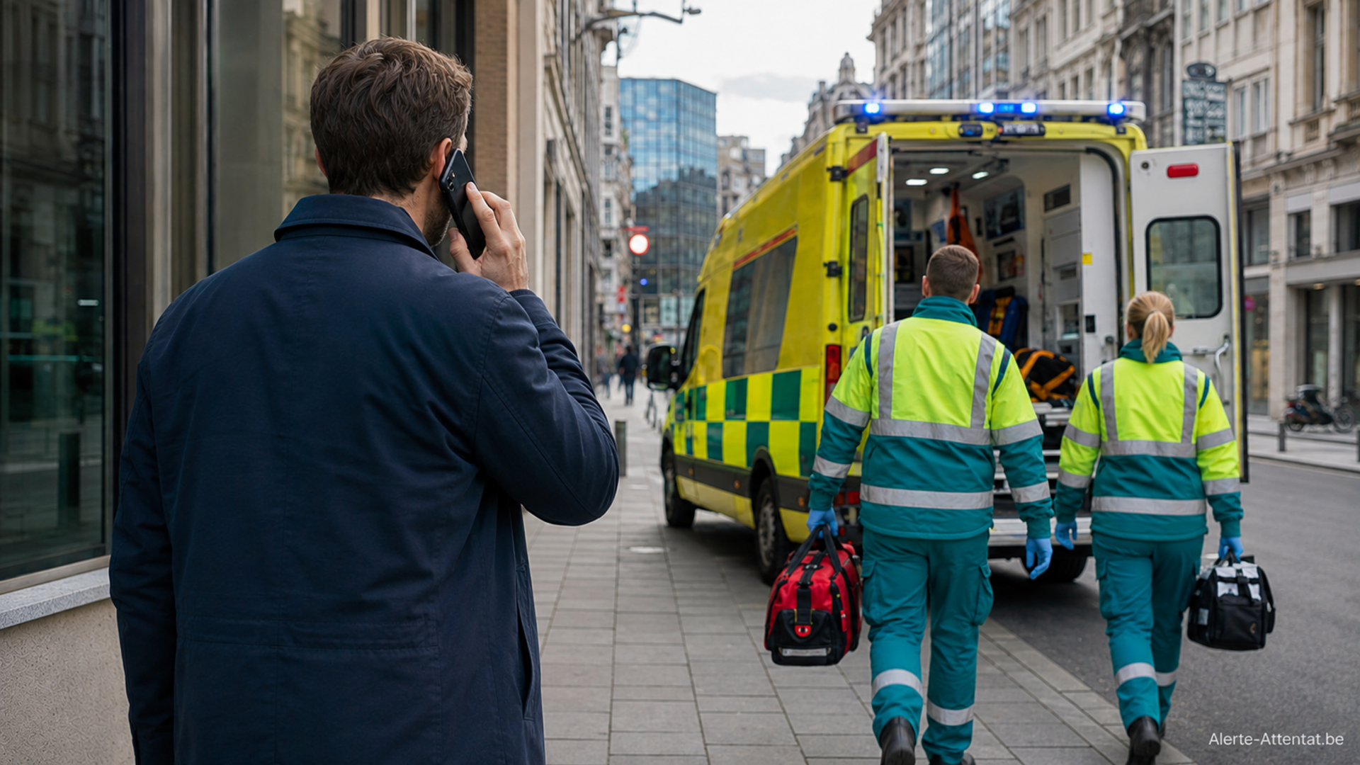 Illustration originale pour l’article Appeler les secours après une attaque